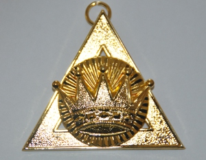Royal Arch Chapter Officers Collar Jewel - 1st Principal - Z - Click Image to Close